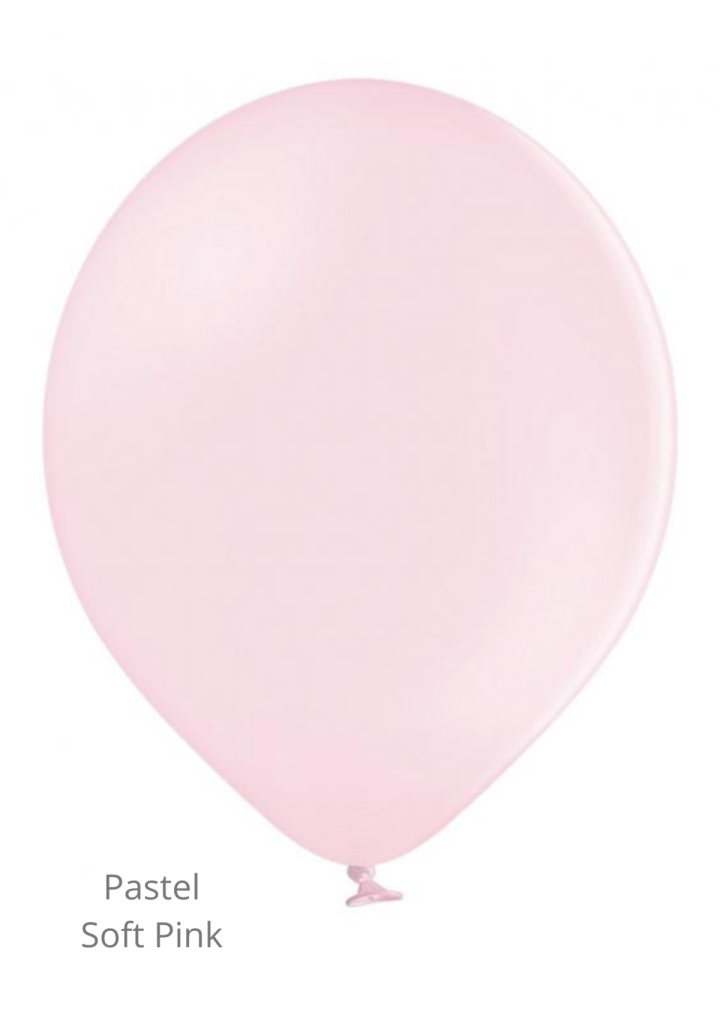 Balon różowy pastel SOFT PINK 30cm
